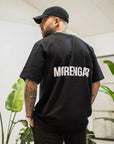 MORENGAR BRAND T-SHIRT | BLACK 240-GSM