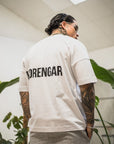 MORENGAR BRAND T-SHIRT | WHITE 240-GSM