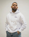 MORENGAR BRAND HOODIE | WHITE 400 GSM
