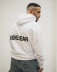 MORENGAR BRAND HOODIE | WHITE 400 GSM