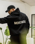 MORENGAR BRAND HOODIE | BLACK 400 GSM