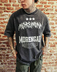 T-SHIRT SIGNATURE DEATH ACID WASH | GREY