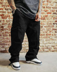 CARGO PANTS RELAXED FIT | BLACK