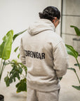 MORENGAR BRAND HOODIE | GREY 400 GSM
