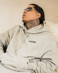 MORENGAR BRAND HOODIE | GREY 400 GSM
