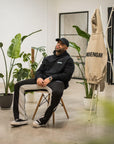 MORENGAR BRAND HOODIE | BLACK 400 GSM
