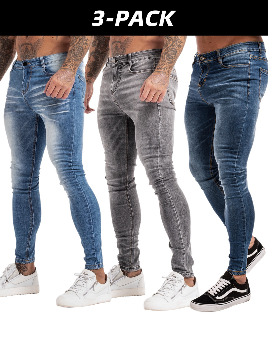 Slim Jeans, Pack de 3 leggings moldeadores