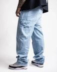 JEANS CARPINTERO AJUSTE RELAJADO | MEZCLILLA