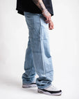 JEANS CARPINTERO AJUSTE RELAJADO | MEZCLILLA