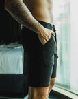 ENZO SHORTS | BLACK