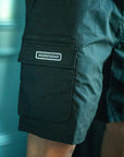 MULTI-POCKET TECHNICAL SHORTS | BLACK