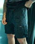 MULTI-POCKET TECHNICAL SHORTS | BLACK
