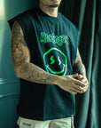 TANK TOP KEEP CALM AND ENJOY THE MUSIC | BLACK