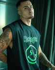TANK TOP KEEP CALM AND ENJOY THE MUSIC | BLACK