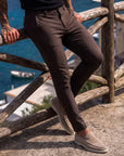 ENZO TROUSER | BROWN