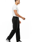 Basic Relaxed Fit Jeans | Black