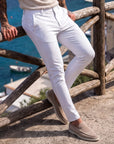ENZO TROUSER | WHITE