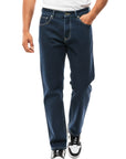 Basic Relaxed Fit Jeans | Navy