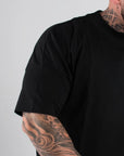BASIC OVERSIZE T-SHIRT | BLACK