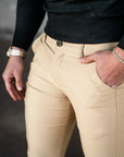 ENZO TROUSER | KHAKI