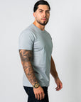 BASIC SLIM-FIT T-SHIRT | PURE GREY