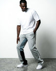 FLARED TRACKSUIT PANTS |GREY & LIGHT BLUE