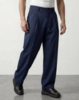 BAGGY TROUSER | NAVY