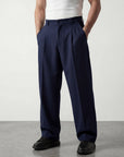 BAGGY TROUSER | NAVY