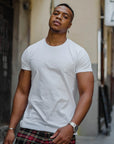 BASIC SLIM-FIT T-SHIRT | WHITE