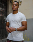 BASIC SLIM-FIT T-SHIRT | WHITE