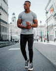 BASIC SLIM-FIT T-SHIRT | PURE GREY
