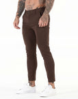 ENZO TROUSER | BROWN