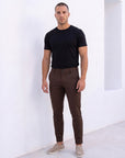 ENZO TROUSER | BROWN