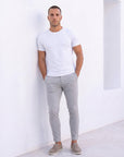 ENZO TROUSER | LIGHT GRAY