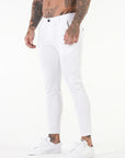 ENZO TROUSER | WHITE