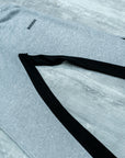 FLARED TRACKSUIT PANTS | GREY & BLACK