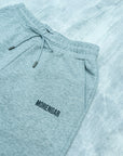 FLARED TRACKSUIT PANTS |GREY & LIGHT BLUE