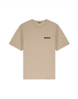 CAMISETA MARCA MORENGAR | BEIGE 240-GSM
