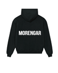 MORENGAR BRAND HOODIE | BLACK 400 GSM