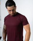 BASIC SLIM-FIT T-SHIRT | Bordeaux