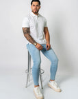 BASIC PIQUE POLO SHIRT | WHITE
