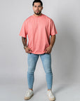 CLASSIC OVERSIZE T-SHIRT | PASTEL PINK