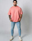 CLASSIC OVERSIZE T-SHIRT | PASTEL PINK