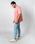 CLASSIC OVERSIZE T-SHIRT | PASTEL PINK