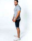 BASIC PIQUE POLO SHIRT | PURE GREY