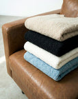 FLUFFY WOOL JUMPER | BLACK