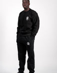 TRACKSUIT SET | BLACK 450-GSM