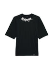 MORENGAR LOGO COLLAR T-SHIRT | BLACK