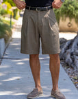 CAPRI SHORTS | TOASTED OLIVE