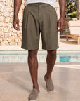 CAPRI SHORTS | TOASTED OLIVE